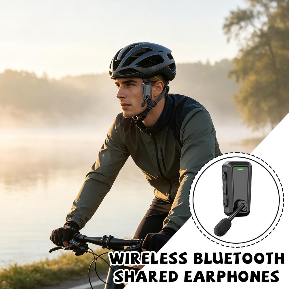 Bicycle Helmet - Casque Intercom Sans Fil avec Réduction