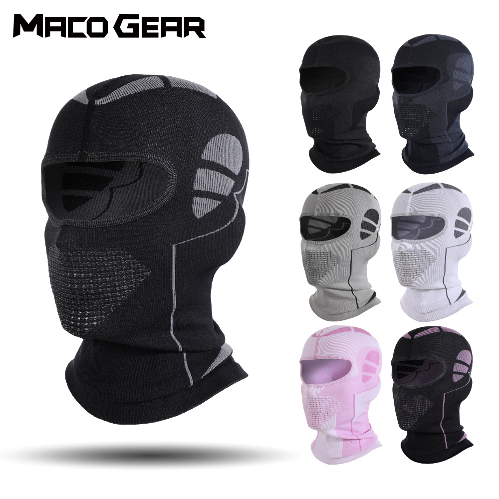 Cycling Gear Cold Weather - Cagoule de moto respirante, couverture faciale,