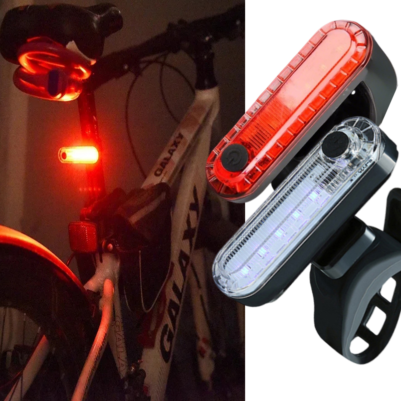 Bicycle Helmet - Feu arrière de vélo Rechargeable par