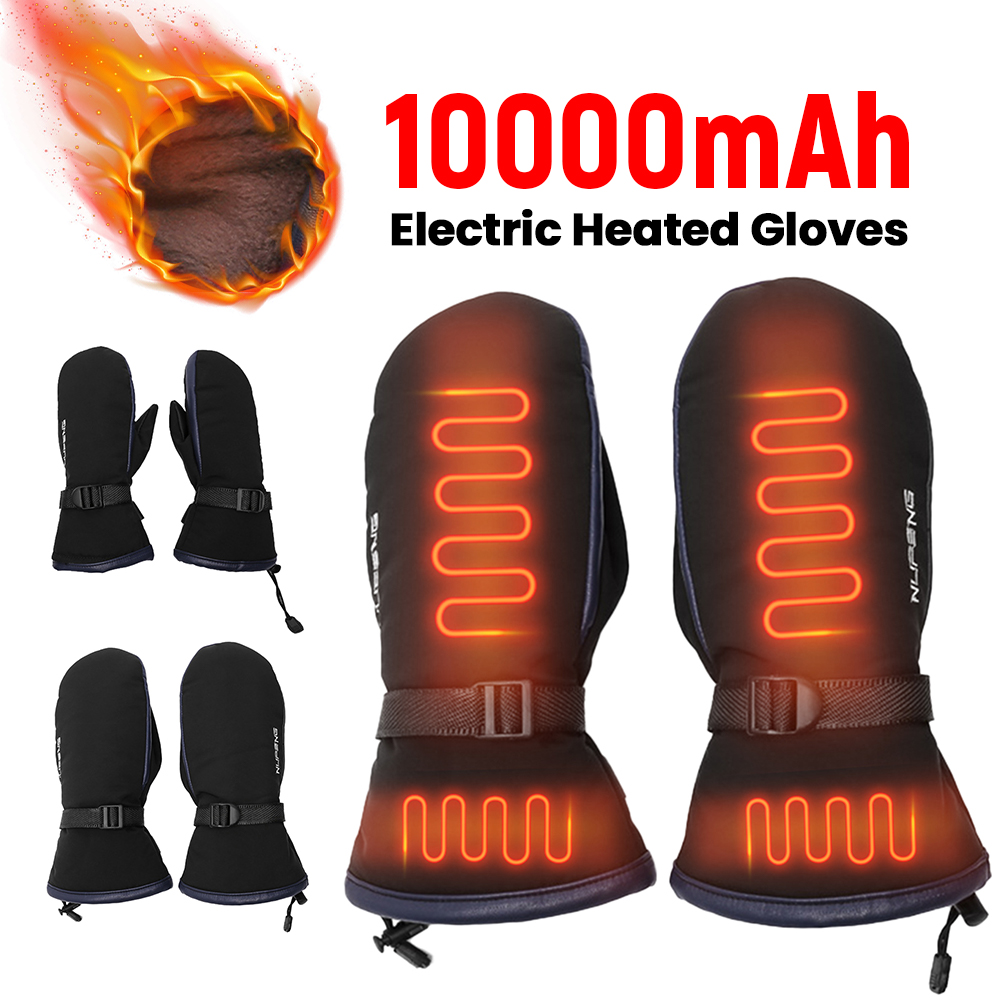 Cycling Gear Temperature - Gants chauffants électriques, chargement USB, gants