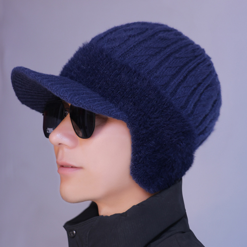 Cycling Gear Weather - Bonnet thermique coupe-vent doublé polaire, chapeau