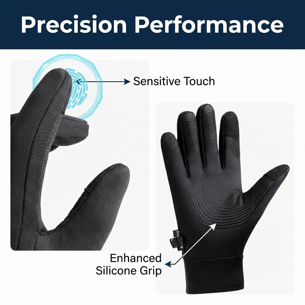 Gants de sport d'hiver pour ho - Cycling Gear Weather avis et prix