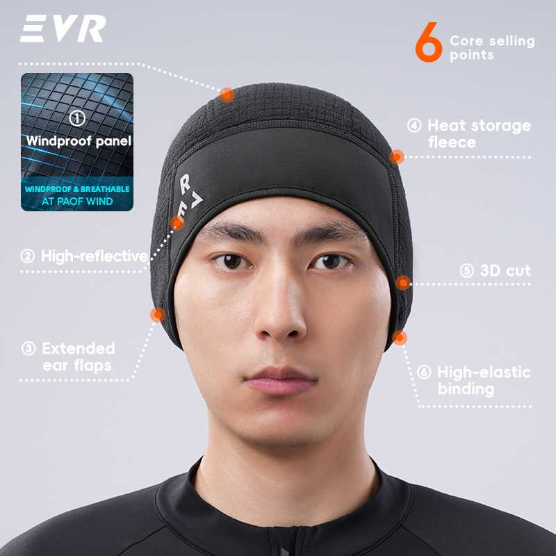 Chapeau de cyclisme d'hiver EV - Cycling Gear Weather avis et prix