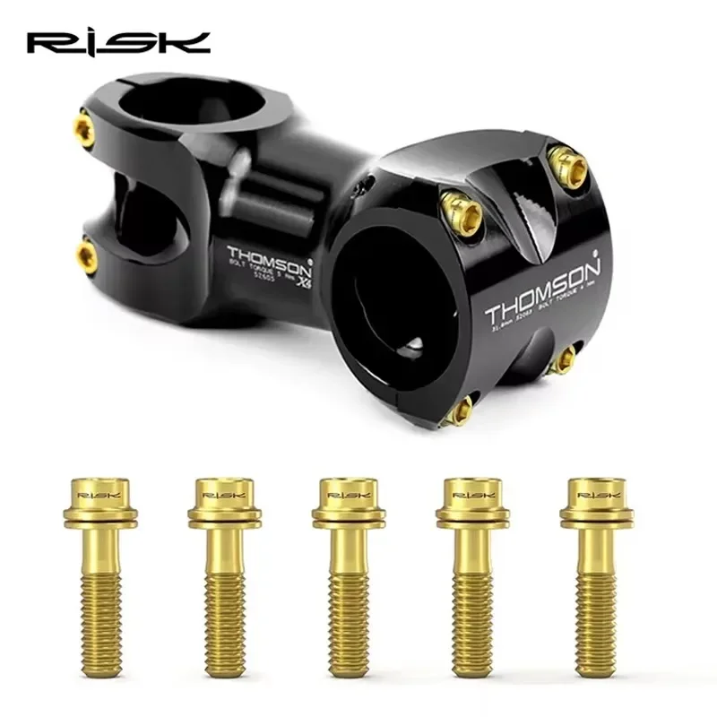 RISK-Vis en titane pour guidon - Xc Mtb Gear avis et prix