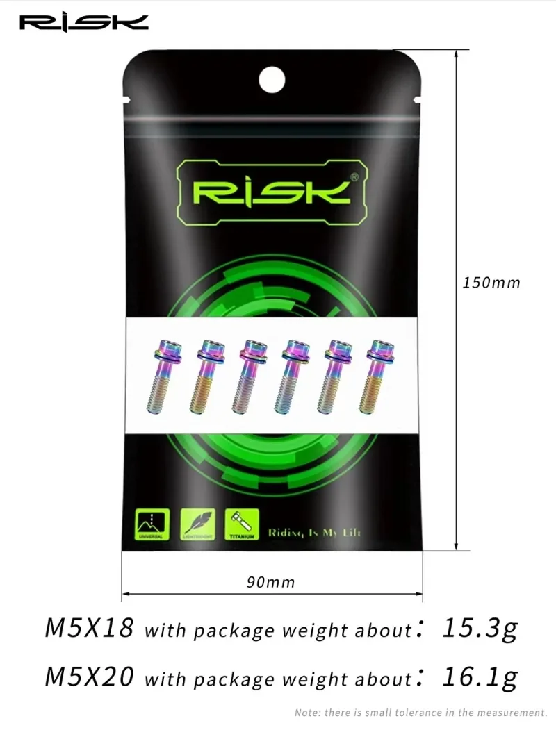 RISK-Vis en titane pour guidon - Xc Mtb Gear avis et prix