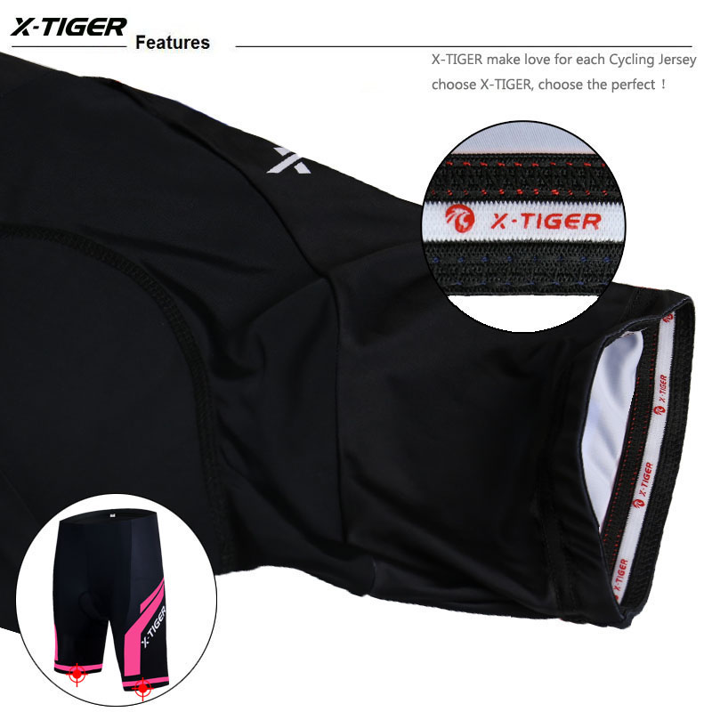 X-TIGER Femmes Cyclisme Shorts - Cycling Gear Kids avis et prix