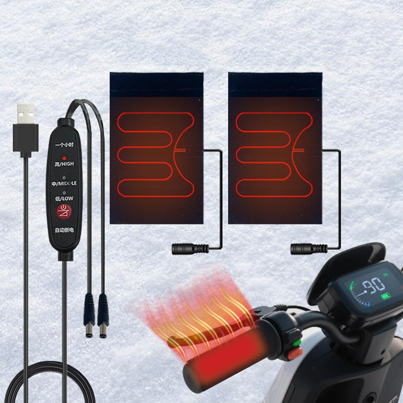 Chauffe-guidon 5V pour moto, 3 - Cycling Gear Temperature avis et prix
